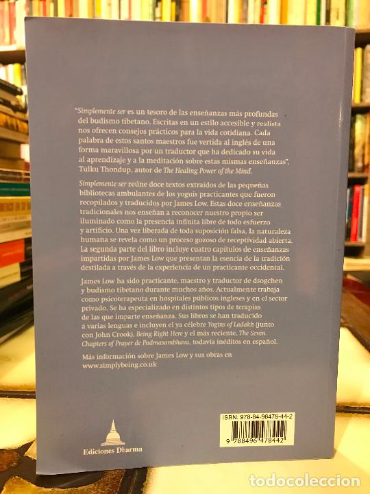 Libros de segunda mano: Simplemente ser. Textos de la tradici&oacute;n Dsogchen. James Low - Foto 2