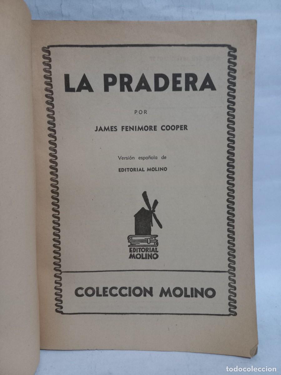 Libros de segunda mano: James Fenimore Cooper - La Pradera - 1942 - Foto 3