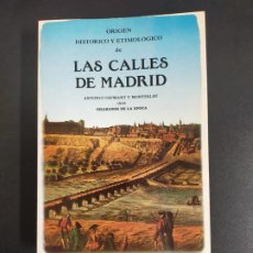 Libros de segunda mano: LAS CALLES DE MADRID. Lote 396740454