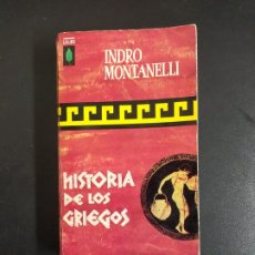 Libros de segunda mano: HISTORIA DE LOS GRIEGOS. Lote 396748804