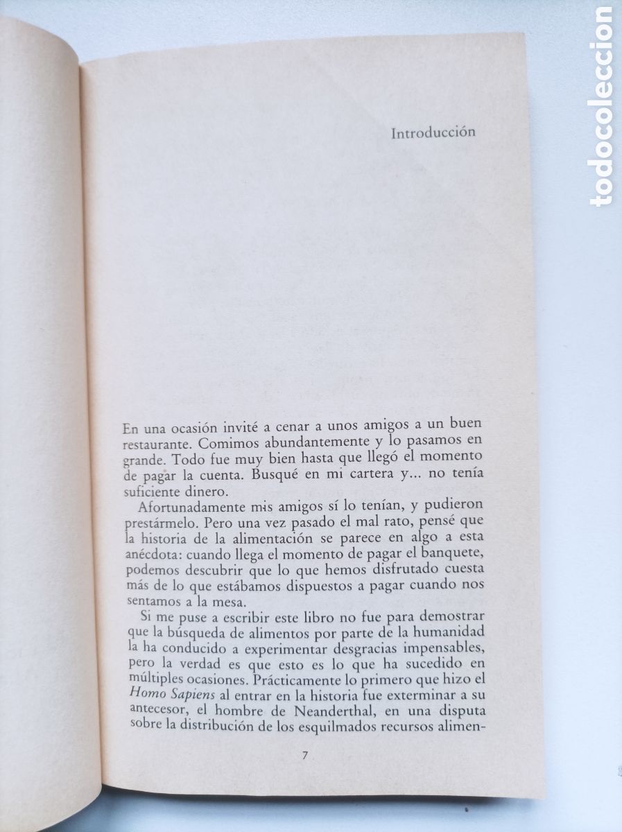 Libros de segunda mano: Comida y civilizaci&oacute;n / Carson I. A. Richie. - Foto 4