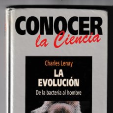 Libros de segunda mano: LA EVOLUCIÓN · DE LA BACTERIA AL HOMBRE POR CHARLES LENAY (RBA EDITORES, 1994) - 128 PÁGINAS -