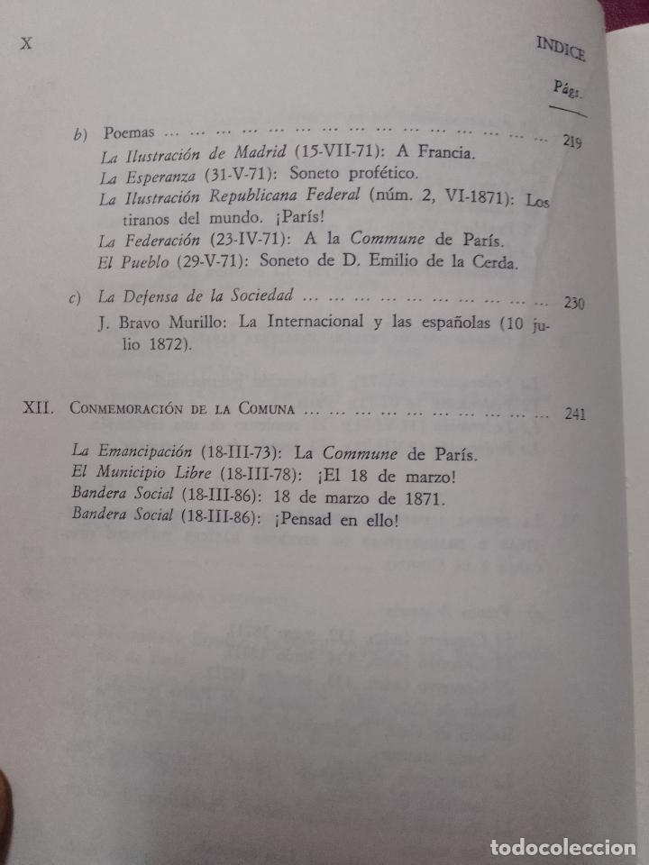 Libros de segunda mano: Jos&eacute; &Aacute;lvarez Junco: La Comuna en Espa&ntilde;a - Foto 6