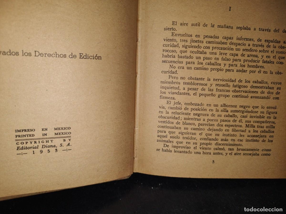 Libros de segunda mano: 68- EL HIJO DEL &Aacute;RABE - E. M. HULL - 1953 - Foto 4