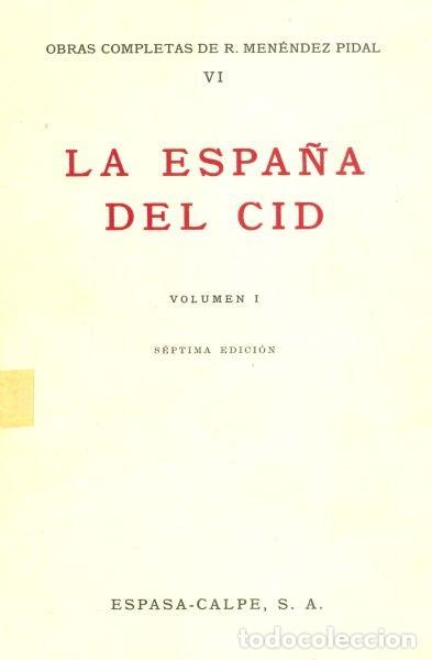 Libros de segunda mano: La Espa&ntilde;a del Cid. Volumen I - Foto 1