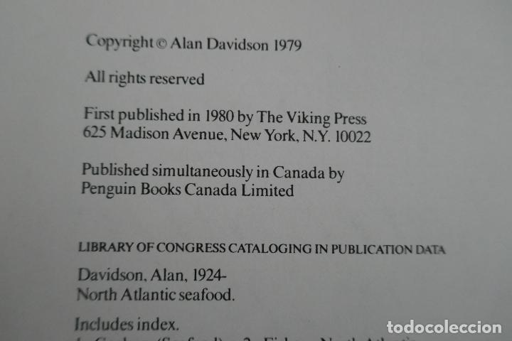 Libros de segunda mano: North Atlantic Seafood Davidson, Alan (en Ingl&eacute;s) - Foto 7