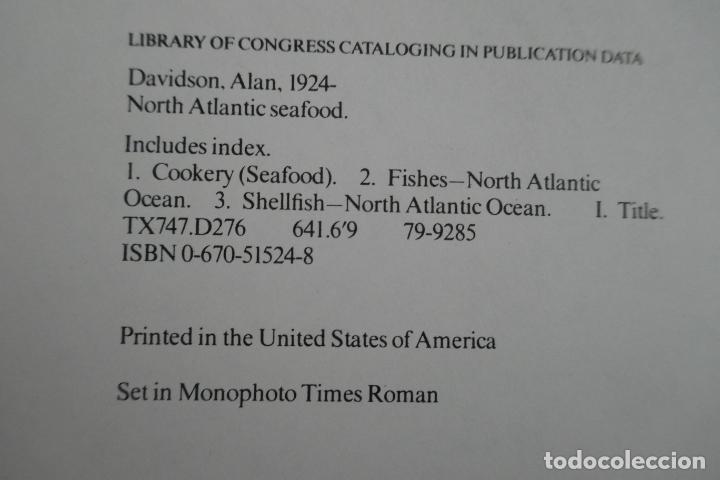 Libros de segunda mano: North Atlantic Seafood Davidson, Alan (en Ingl&eacute;s) - Foto 8