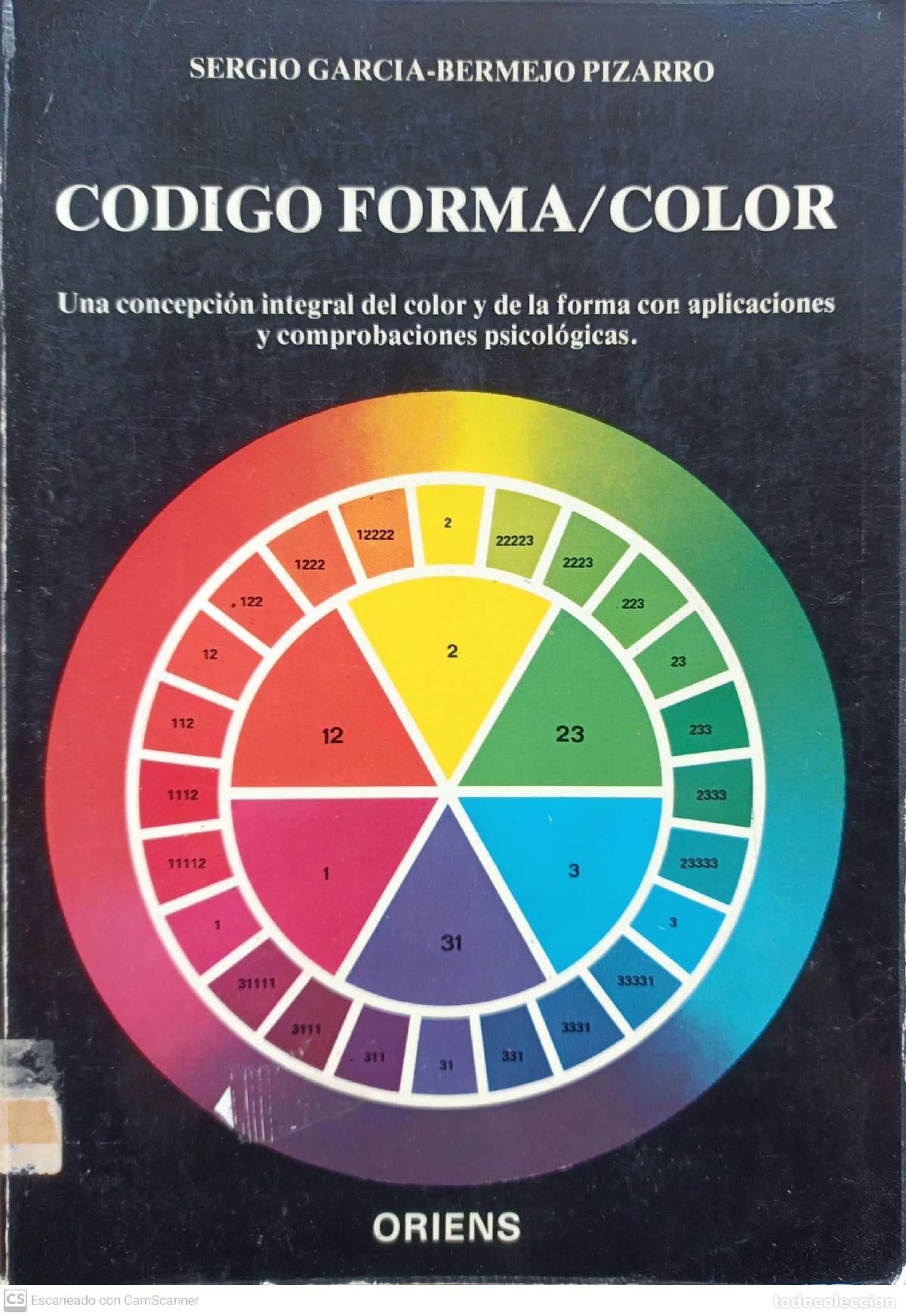 Libros de segunda mano: Codigo Forma/Color - Sergio Garc&iacute;a-Bermejo Pizarro - Foto 1