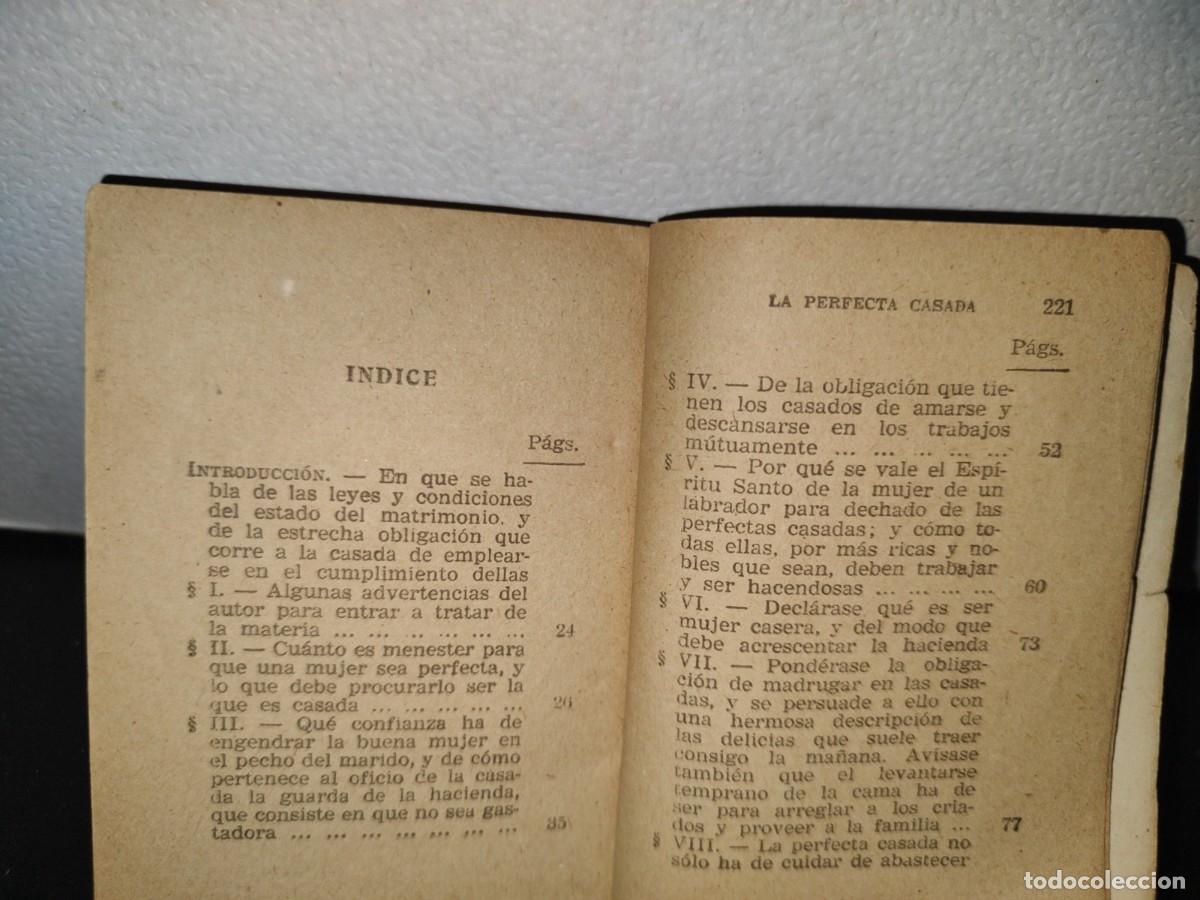 Libros de segunda mano: 68- MINI LIBRO, LA PERFECTA CASADA - FRAY LUIS DE LE&Oacute;N - 70S - Foto 3