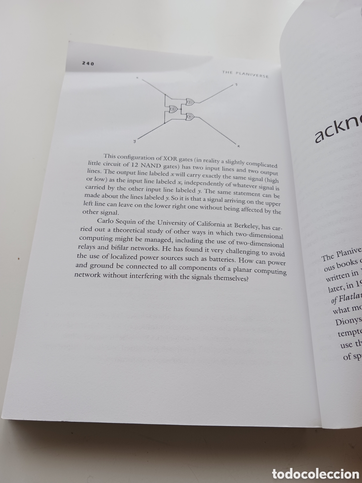 Libros de segunda mano: The Planiverse computer contact with a two dimensional world A. K. Dewdney. 2001 ingl&eacute;s - Foto 6