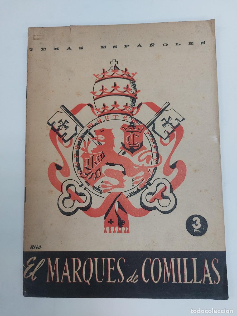 Libros de segunda mano: El Marqu&eacute;s de Comillas - Foto 1