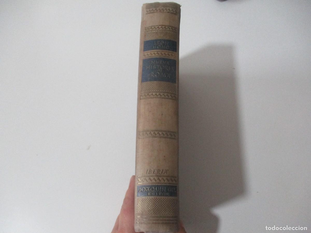 Libros de segunda mano: LEON HOMO Nueva historia de Roma W18084 - Foto 2
