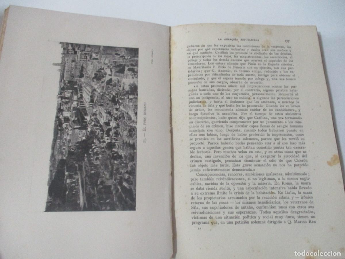 Libros de segunda mano: LEON HOMO Nueva historia de Roma W18084 - Foto 4