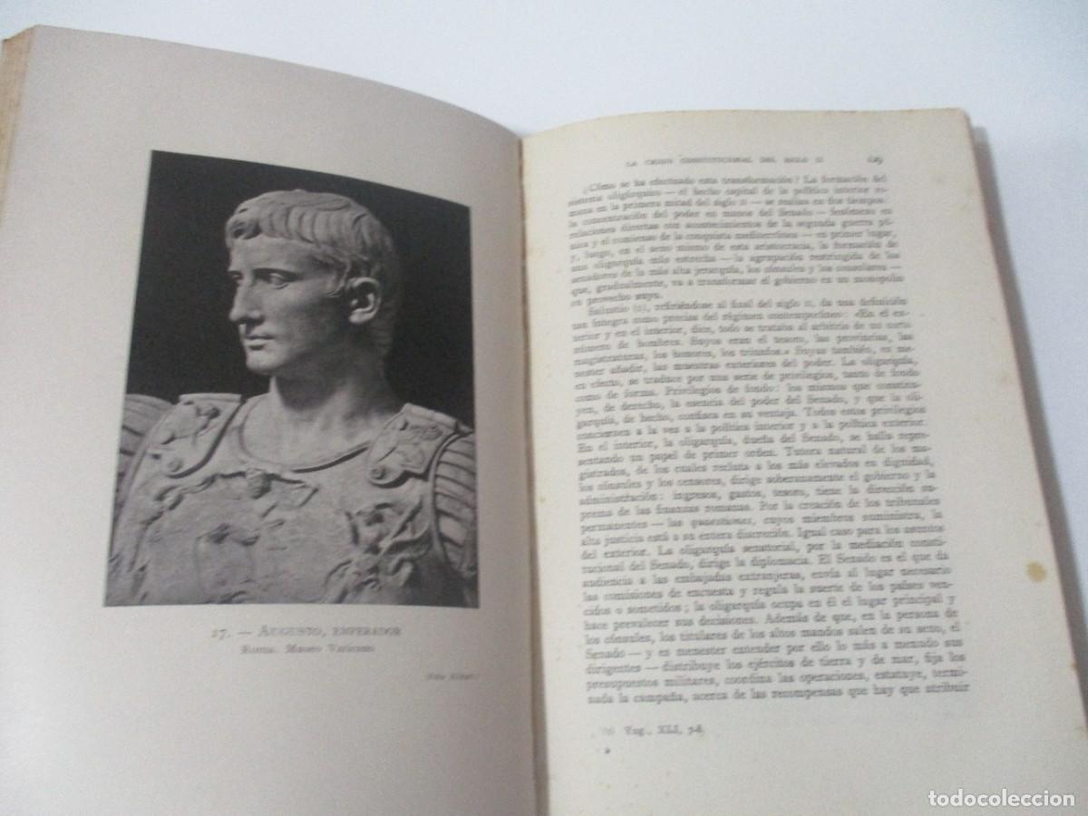 Libros de segunda mano: LEON HOMO Nueva historia de Roma W18084 - Foto 5