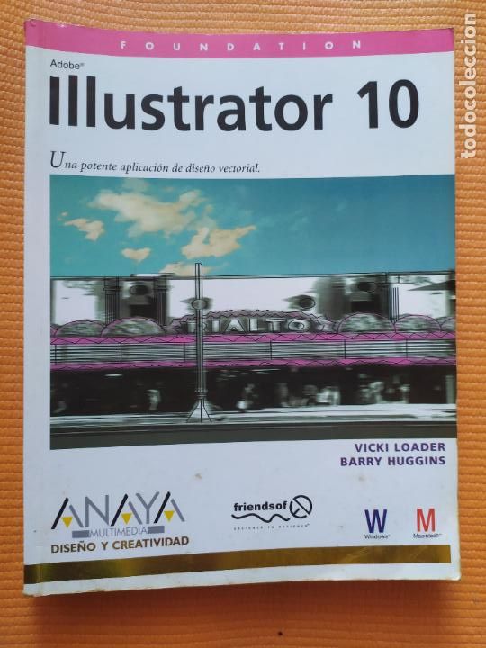Libros de segunda mano: ADOBE ILLUSTRATOR 10 ANAYA 2002 - Foto 1