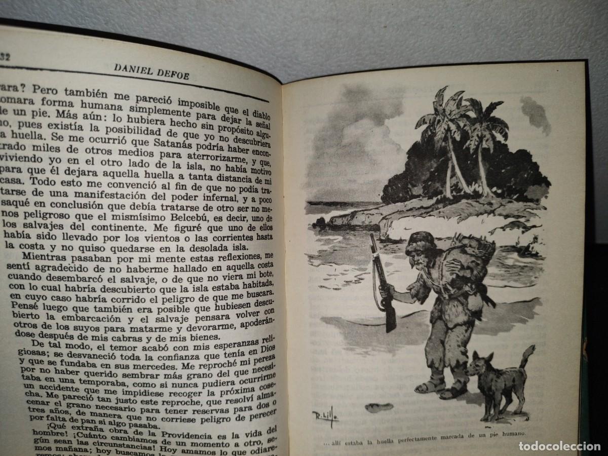 Libros de segunda mano: 68- ROBINSON CRUSOE - DANIEL DEFOE - 70S - Foto 6