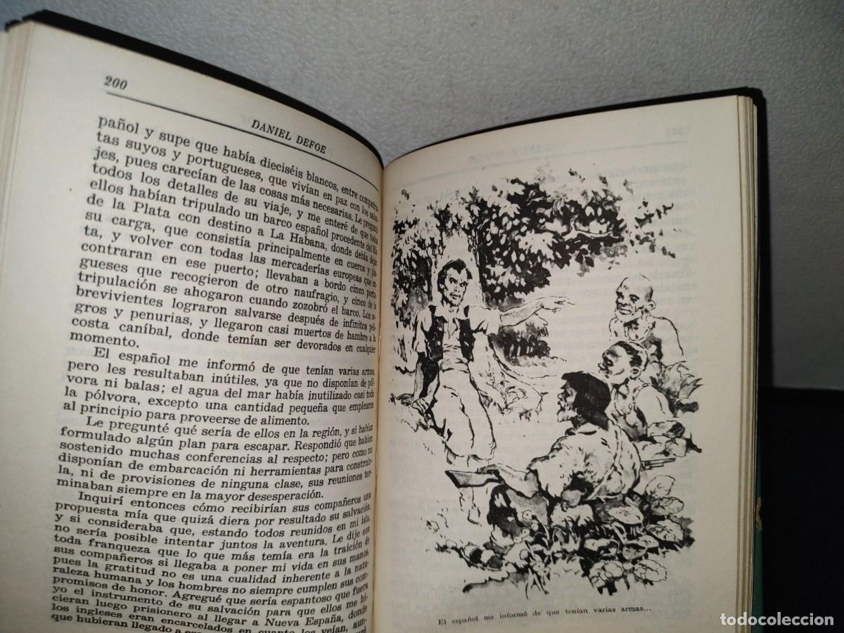 Libros de segunda mano: 68- ROBINSON CRUSOE - DANIEL DEFOE - 70S - Foto 7