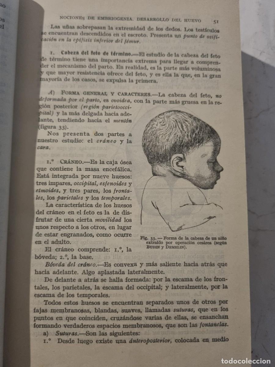 Libros de segunda mano: MANUAL DE OBSTETRICIA. L.DEVRAIGNE. ED: ESPASA-CALPE. MADRID,1943. - Foto 9