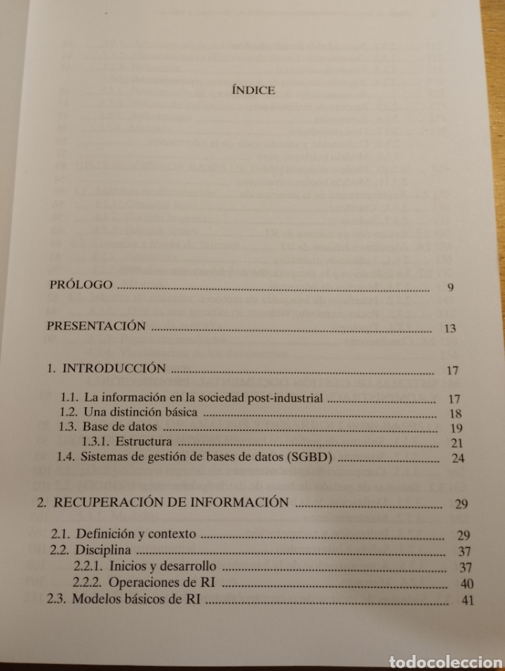 Libros de segunda mano: BASES DE DATOS DOCUMENTALES. CARACTER&Iacute;STICAS, FUNCIONES Y M&Eacute;TODO (ERNEST ABADAL / LLU&Iacute;S CODINA) - Foto 3