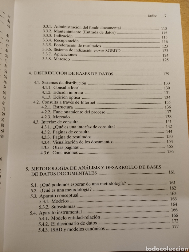 Libros de segunda mano: BASES DE DATOS DOCUMENTALES. CARACTER&Iacute;STICAS, FUNCIONES Y M&Eacute;TODO (ERNEST ABADAL / LLU&Iacute;S CODINA) - Foto 5