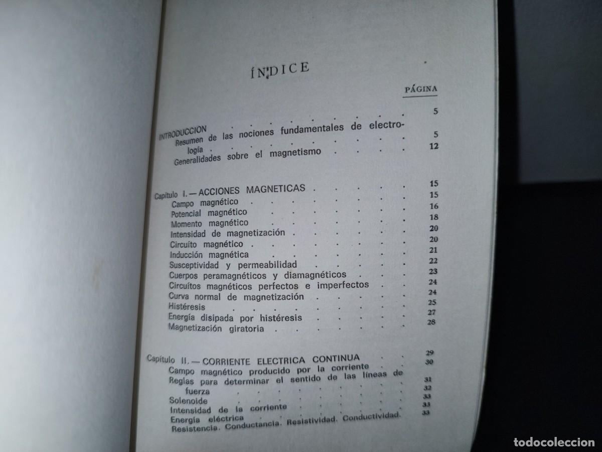 Libros de segunda mano: 68- COMPENDIO DE ELECTROTECNIA - MARCELO BARRAU - Foto 5