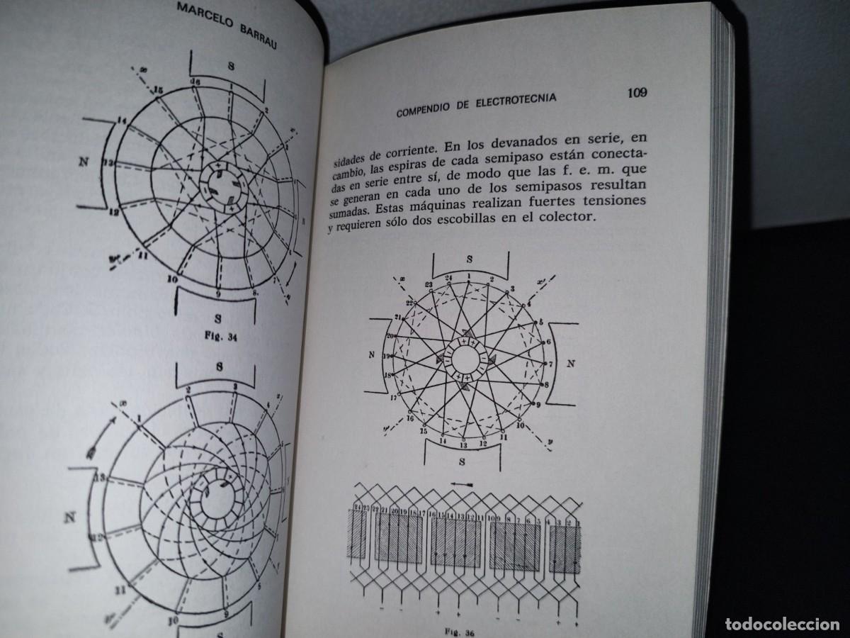 Libros de segunda mano: 68- COMPENDIO DE ELECTROTECNIA - MARCELO BARRAU - Foto 10