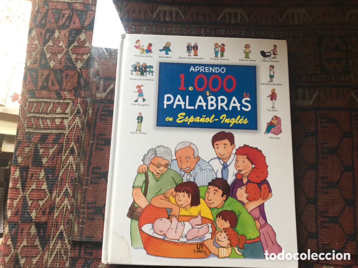Libros de segunda mano: Aprendo 1000 palabras en Espa&ntilde;ol-Ingl&eacute;s. Libsa - Foto 1