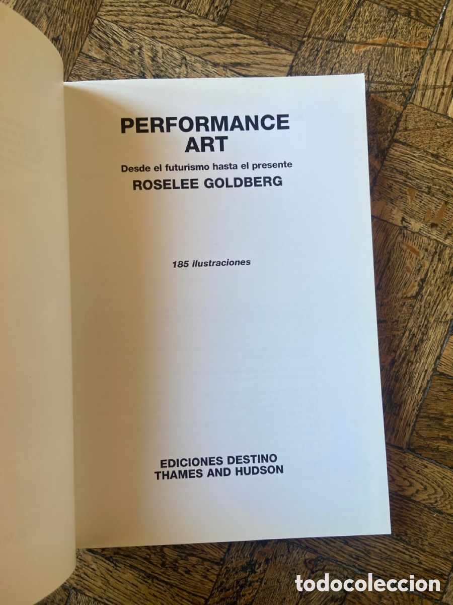 Libros de segunda mano: Performance Art - Roselee Goldberg - Destino (1996) - Foto 2
