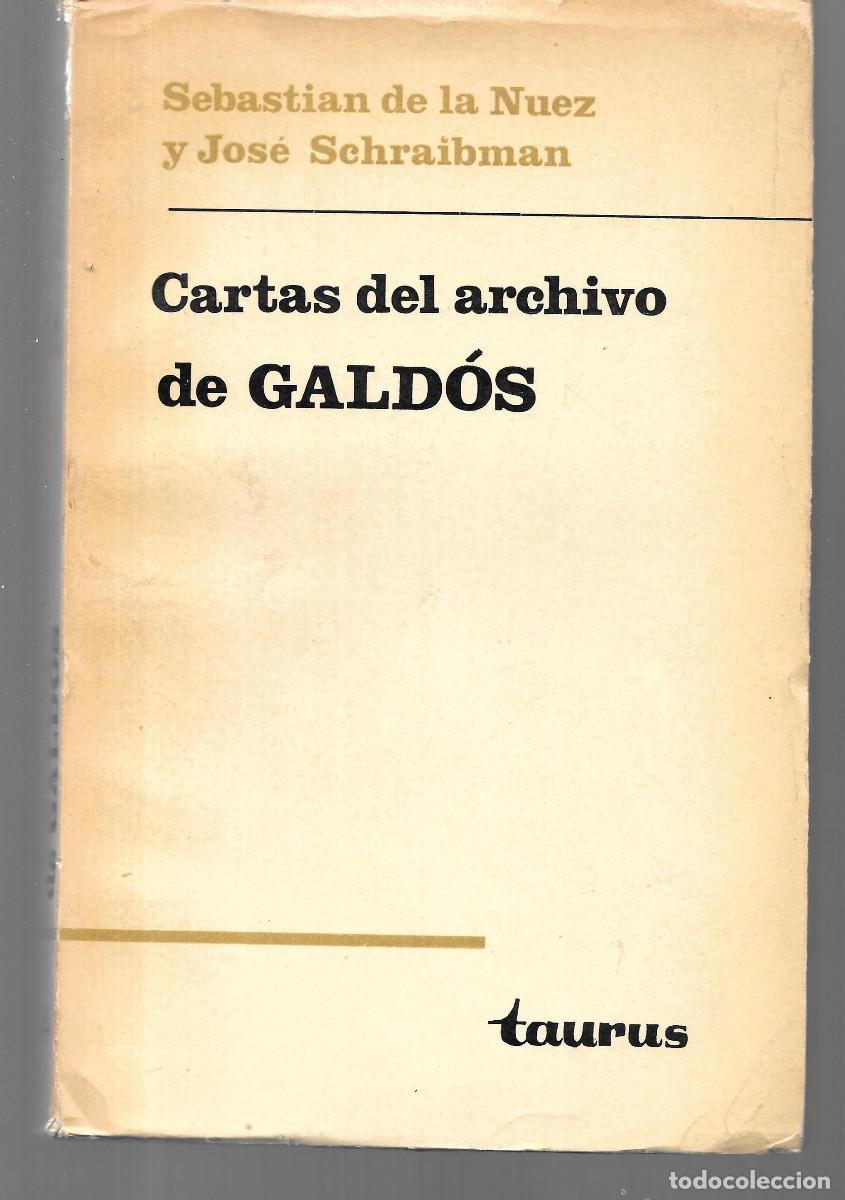 Libros de segunda mano: Cartas a Benito P&eacute;rez Gald&oacute;s
