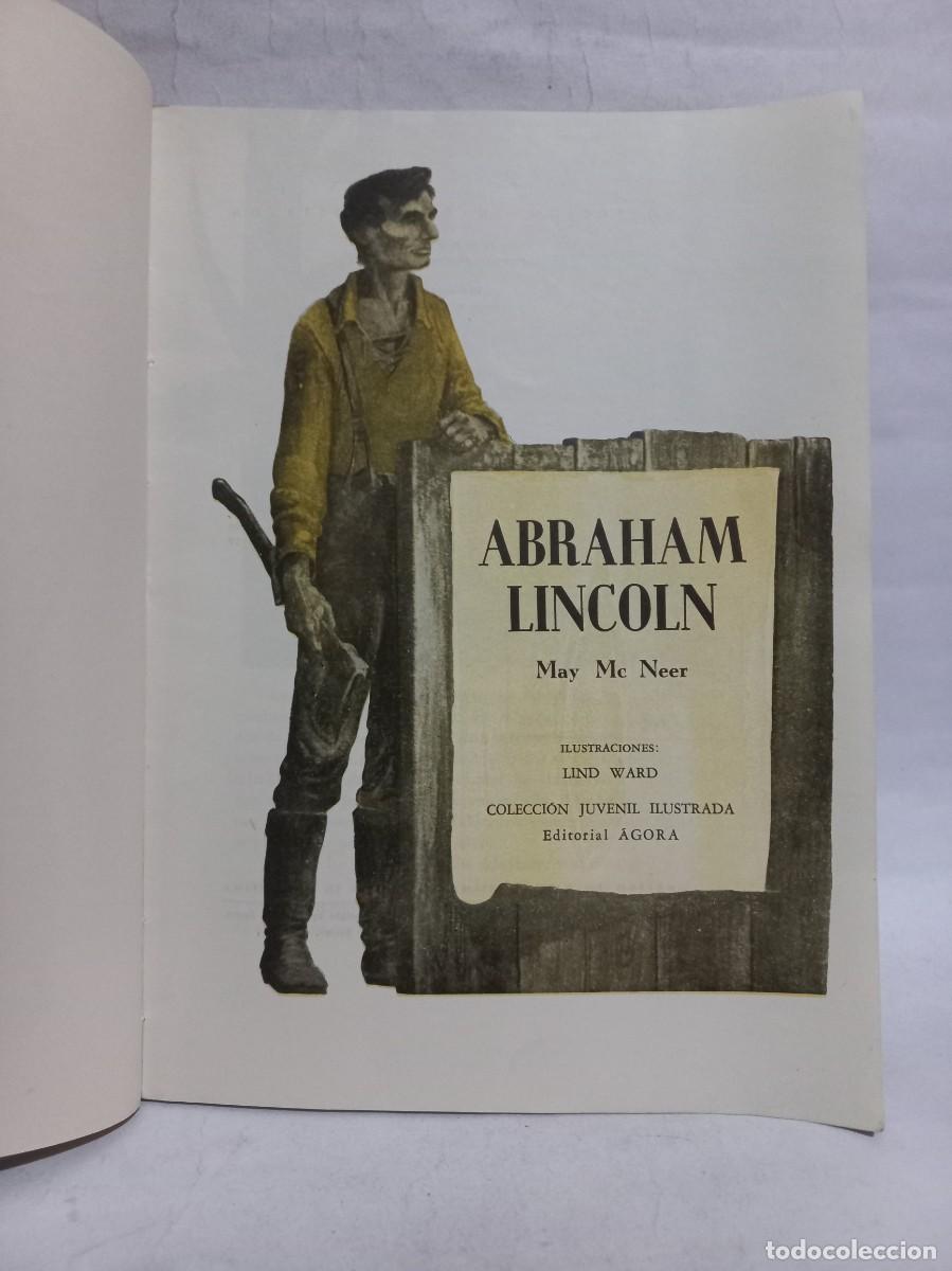 Libros de segunda mano: May Mc Neer - Abraham Lincoln - 1959 - Foto 3