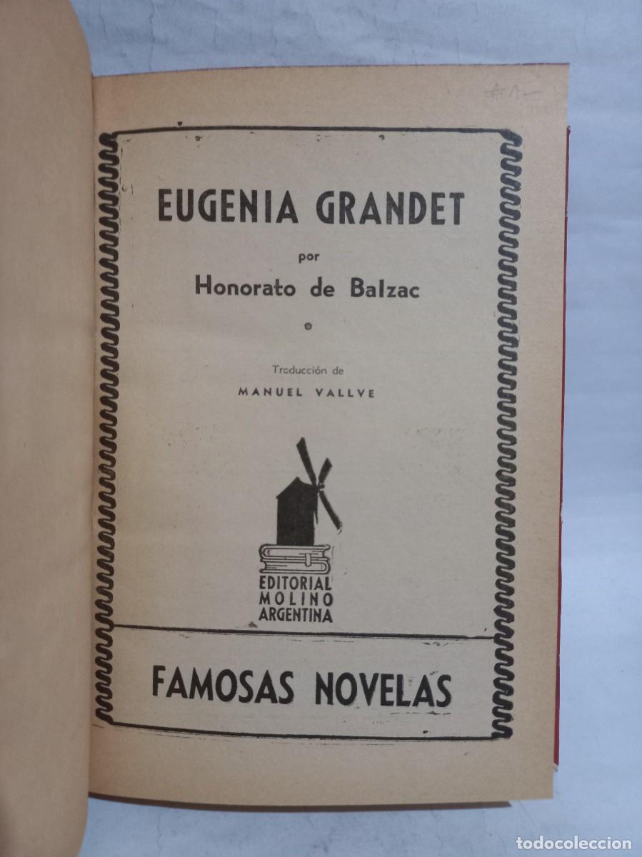 Libros de segunda mano: Honorato de Balzac - Eugenia Grandet - 1951 - Foto 3