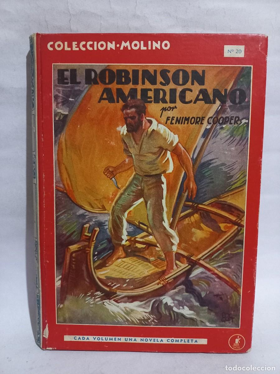 Libros de segunda mano: James Fenimore Cooper - El Robinson Americano - 1940 - Foto 1