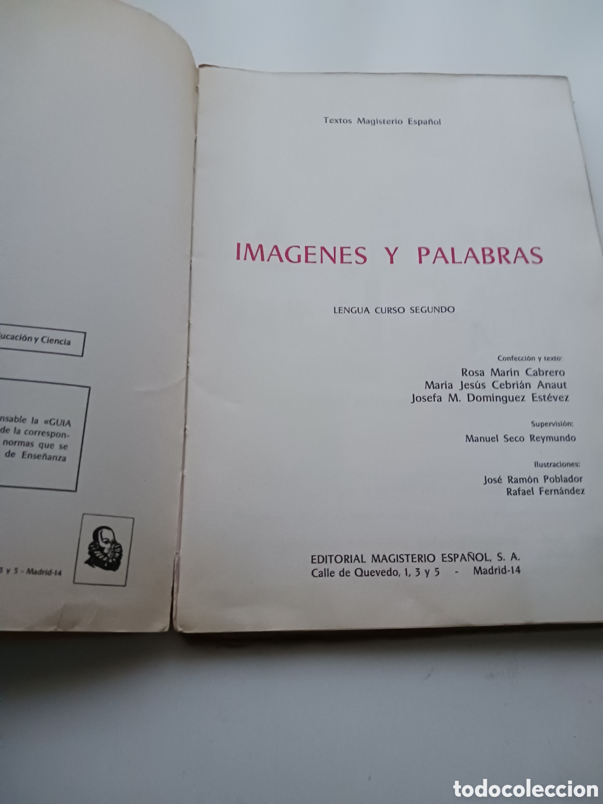 Libros de segunda mano: Imagenes y palabras, 1966 2 libros - Foto 5