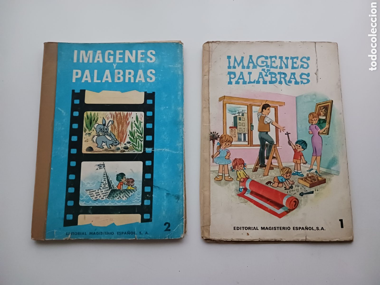 Libros de segunda mano: Imagenes y palabras, 1966 2 libros - Foto 1