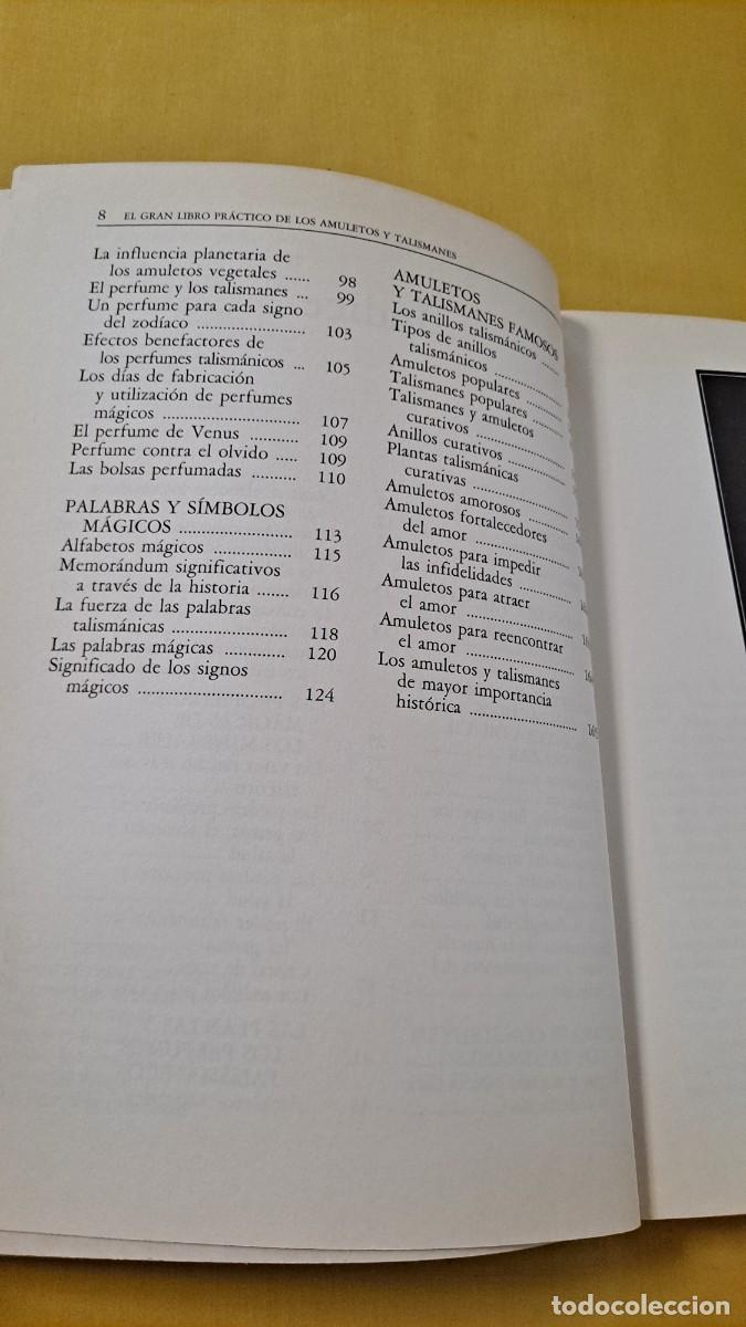 Libros de segunda mano: EL GRAN LIBRO PRACTICO DE LOS AMULETOS Y TALISMANES - EDITORIAL DE VECCHI 1991 - Foto 4