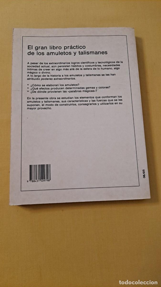 Libros de segunda mano: EL GRAN LIBRO PRACTICO DE LOS AMULETOS Y TALISMANES - EDITORIAL DE VECCHI 1991 - Foto 5