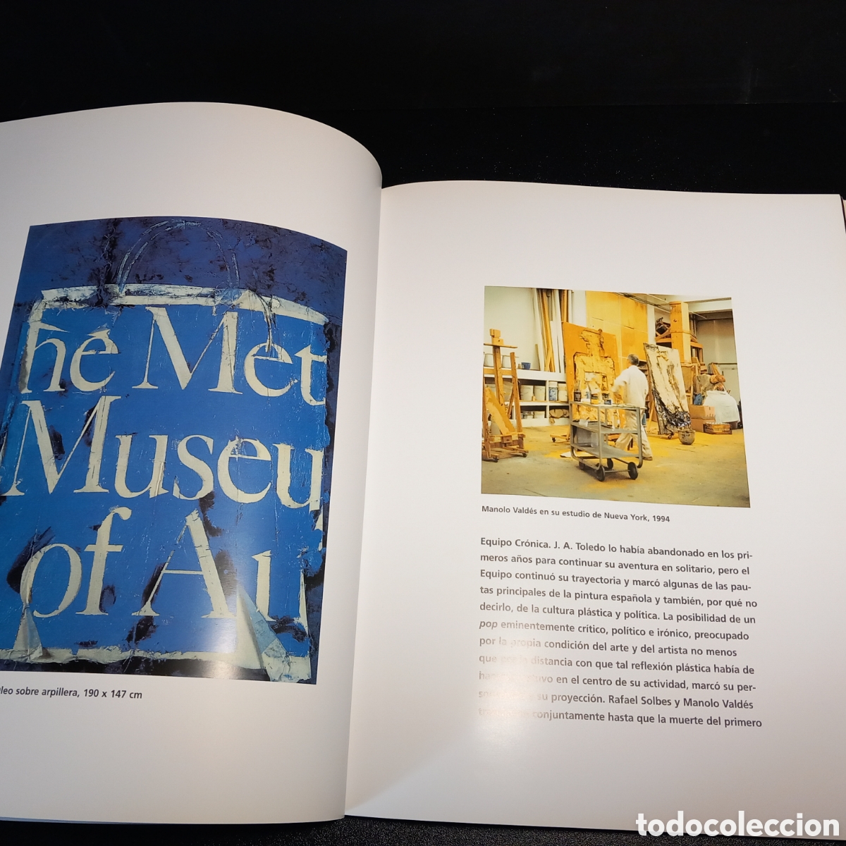 Libros de segunda mano: Manolo Vald&eacute;s. Esculturas Monumentales. - Foto 3