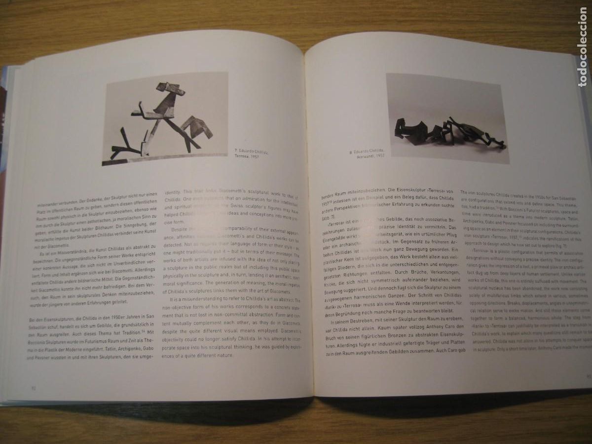 Libros de segunda mano: EDUARDO CHILLIDA. BUSCANDO LA LUZ. EDICION BILING&Uuml;E. 2002 - Foto 14