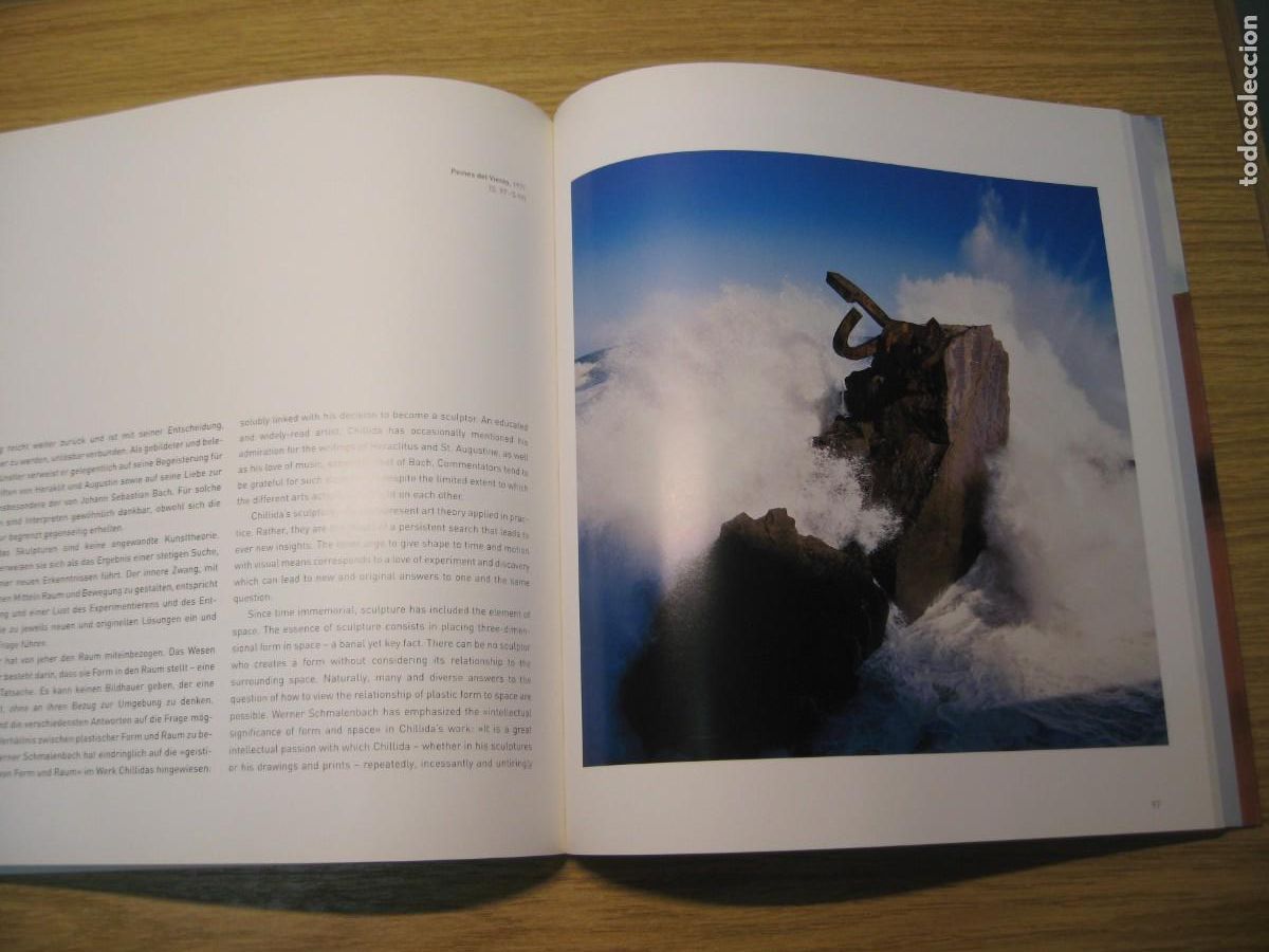 Libros de segunda mano: EDUARDO CHILLIDA. BUSCANDO LA LUZ. EDICION BILING&Uuml;E. 2002 - Foto 15