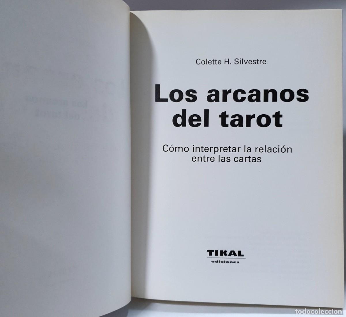 Libros de segunda mano: LOS ARCANOS DEL TAROT - Colette Silvestre - Foto 5