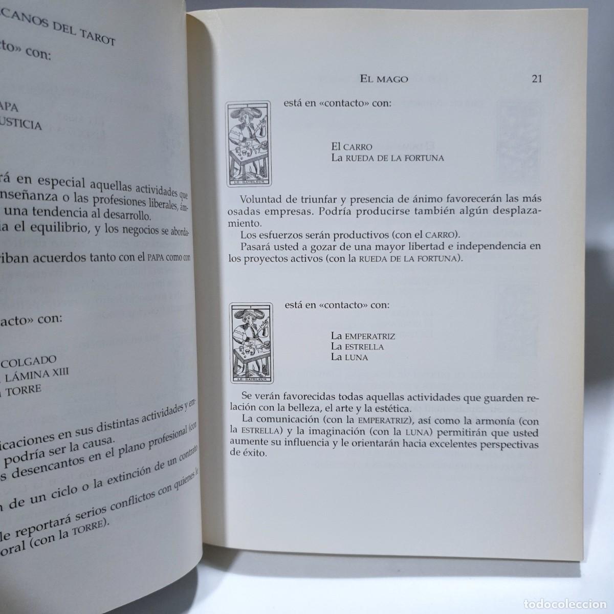 Libros de segunda mano: LOS ARCANOS DEL TAROT - Colette Silvestre - Foto 8