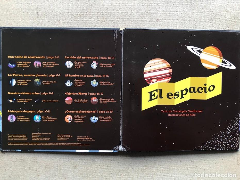 Libros de segunda mano: El espacio / Colecci&oacute;n Mundo Animado / Libro con ventanas y desplegables / - Foto 5