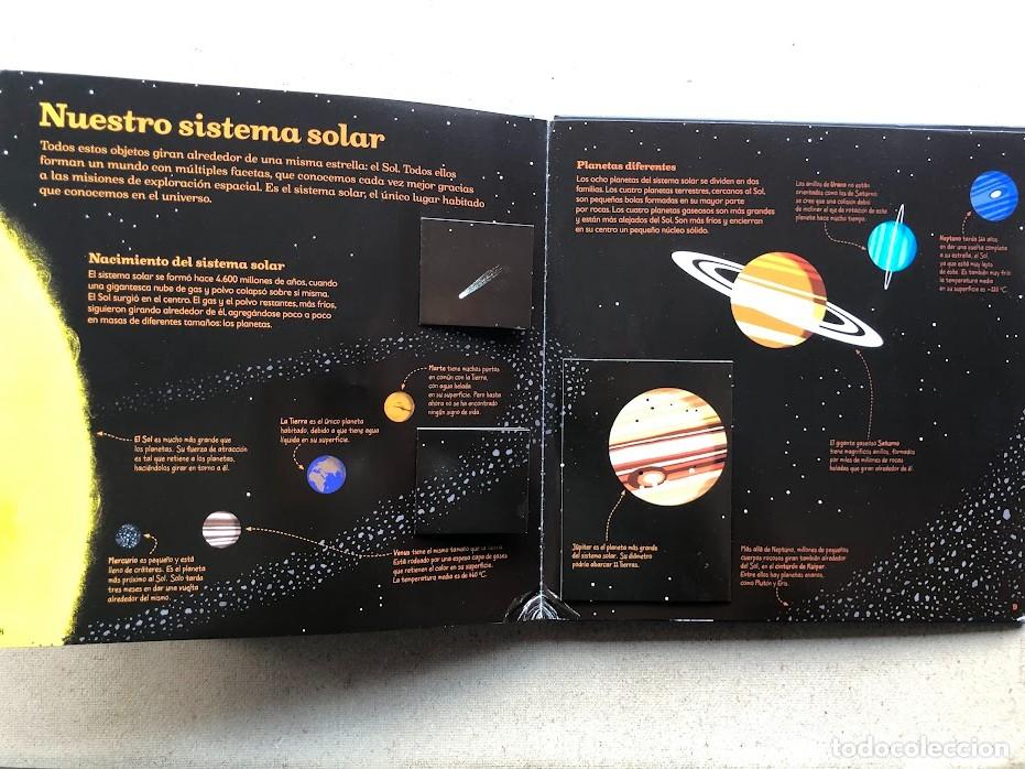 Libros de segunda mano: El espacio / Colecci&oacute;n Mundo Animado / Libro con ventanas y desplegables / - Foto 8