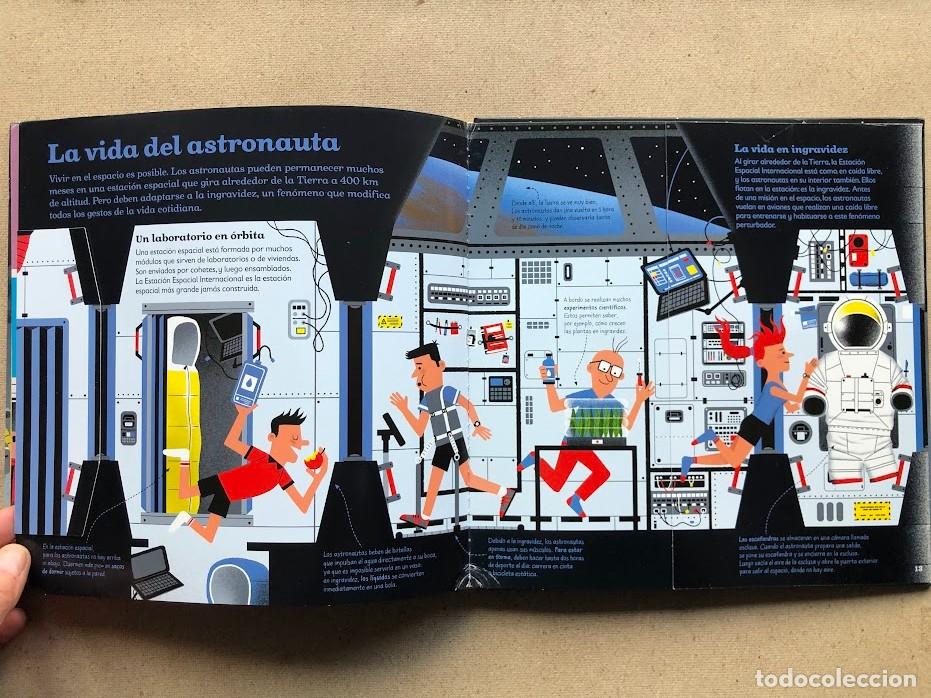 Libros de segunda mano: El espacio / Colecci&oacute;n Mundo Animado / Libro con ventanas y desplegables / - Foto 13