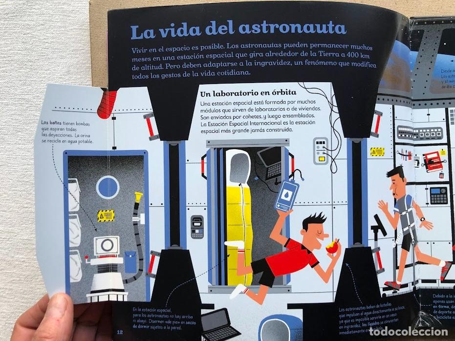 Libros de segunda mano: El espacio / Colecci&oacute;n Mundo Animado / Libro con ventanas y desplegables / - Foto 15