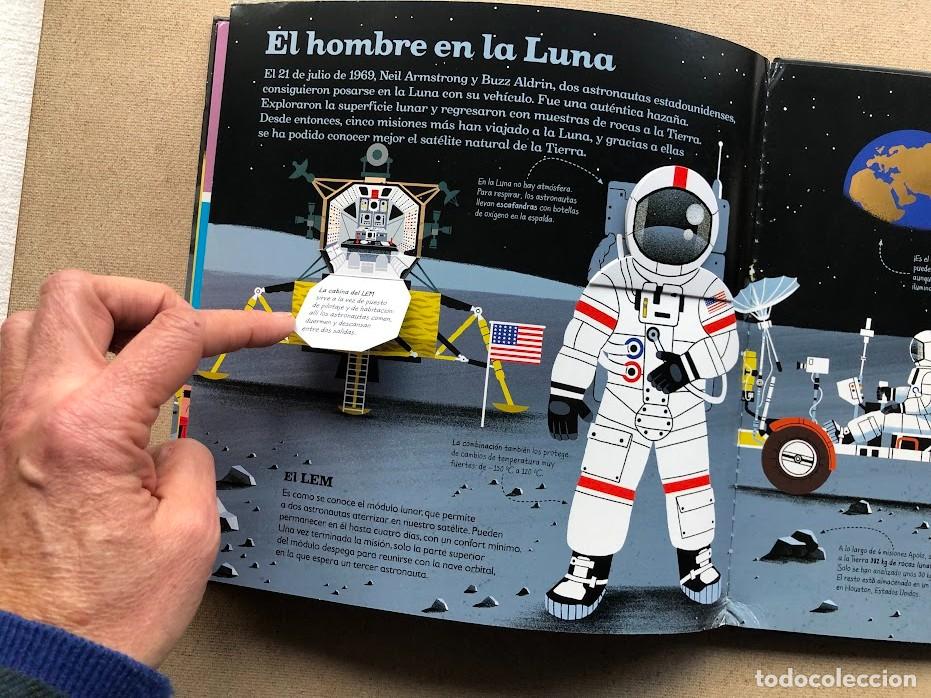 Libros de segunda mano: El espacio / Colecci&oacute;n Mundo Animado / Libro con ventanas y desplegables / - Foto 17