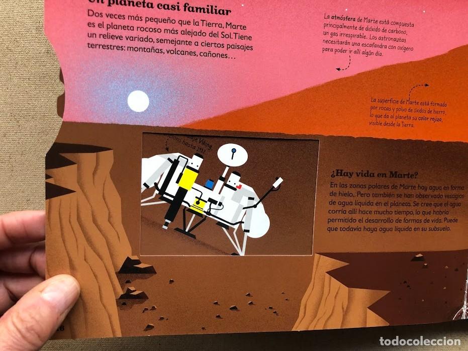 Libros de segunda mano: El espacio / Colecci&oacute;n Mundo Animado / Libro con ventanas y desplegables / - Foto 21