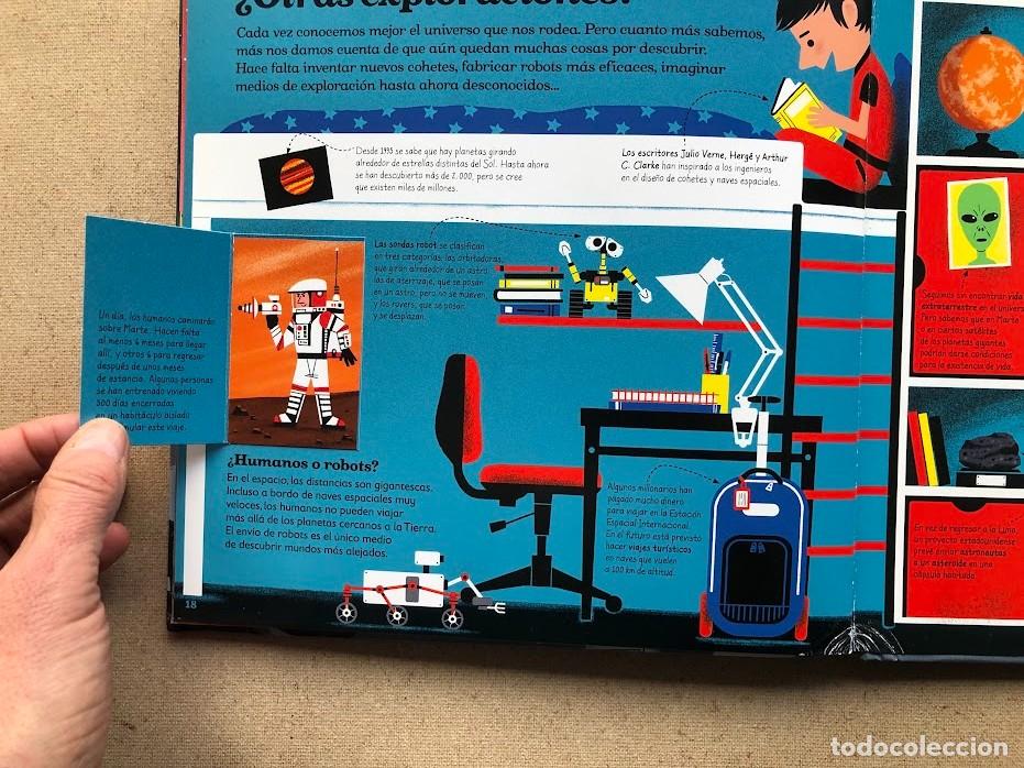 Libros de segunda mano: El espacio / Colecci&oacute;n Mundo Animado / Libro con ventanas y desplegables / - Foto 24