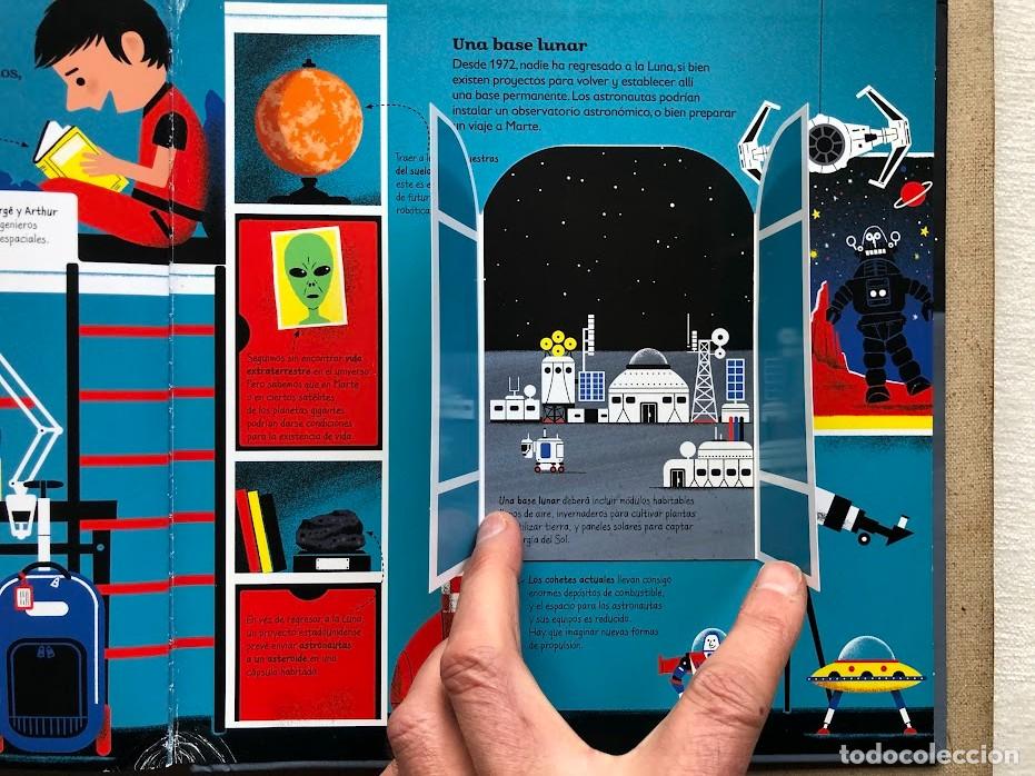 Libros de segunda mano: El espacio / Colecci&oacute;n Mundo Animado / Libro con ventanas y desplegables / - Foto 25