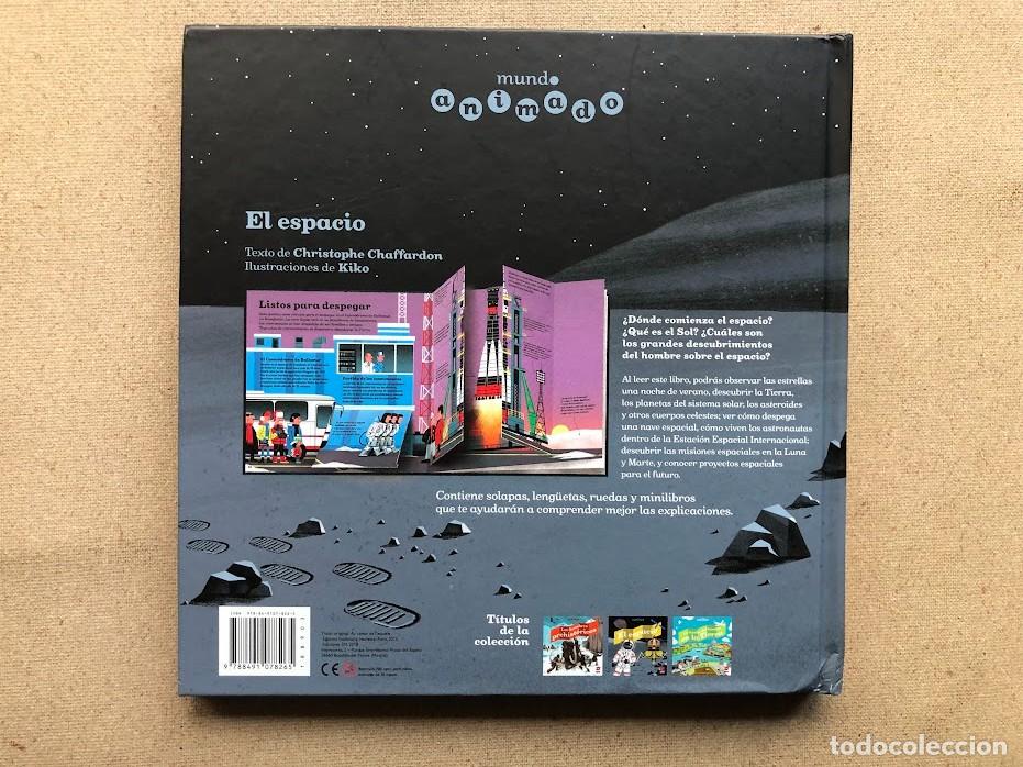 Libros de segunda mano: El espacio / Colecci&oacute;n Mundo Animado / Libro con ventanas y desplegables / - Foto 26